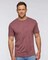 Vintage Wash Crewneck Short Sleeve Tee for Casual, Street & Relaxed Everyday Wear